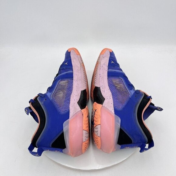 Nike Air Jordan 37 Low Til Dawn Men Size 11.5 DQ4122-400 Lapis Blue Crimson Shoe - Picture 6 of 11